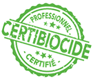 Certifié Biocide